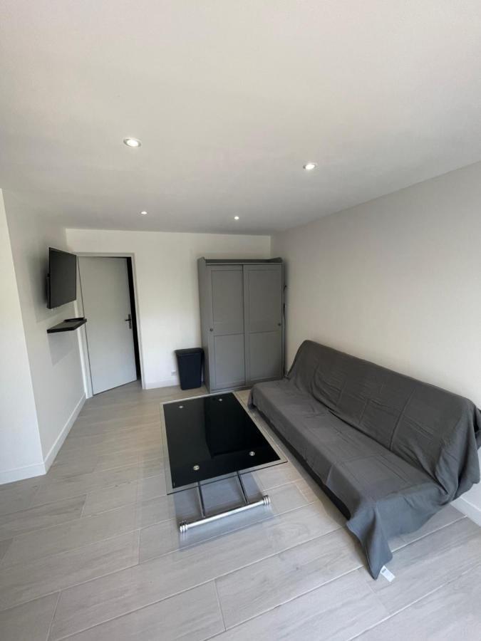 Studio En Bas De Villa Avec Piscine Proche Bord De Mer Cagnes-sur-Mer Exterior photo